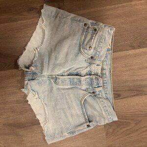 Levis denim shorts